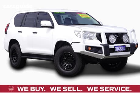White 2020 Toyota Landcruiser Prado Wagon Gx