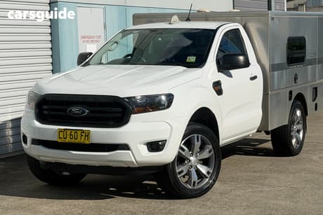 White 2019 Ford Ranger Cab Chassis Xl 2.2 Hi-Rider (4X2)
