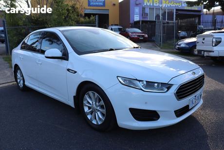 White 2015 Ford Falcon Sedan (Lpi)