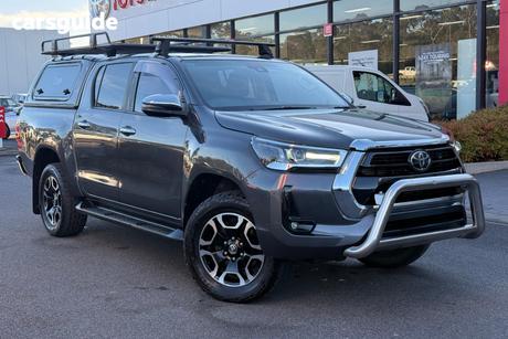 Grey 2021 Toyota Hilux Double Cab Pick Up Sr5 (4X4)