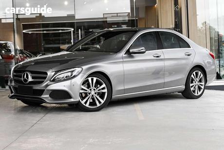 Silver 2015 Mercedes-Benz C200 Sedan