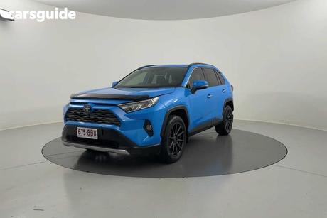 Blue 2019 Toyota RAV4 Wagon Cruiser (2Wd)
