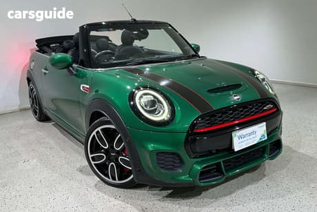 Green 2019 Mini Convertible Convertible John Cooper Works