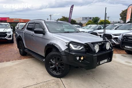 Silver 2023 Isuzu D-MAX Crew Cab Utility X-Terrain (4X4)