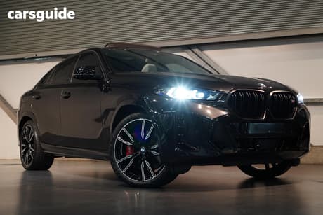 Black 2023 BMW X6 Coupe M60I Mhev