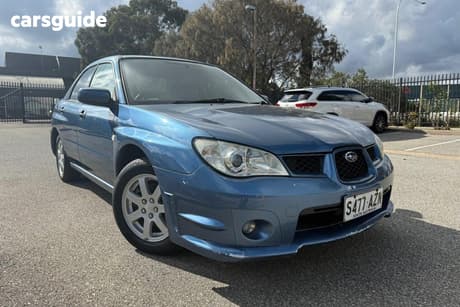 Blue 2006 Subaru Impreza Sedan 2.0I (Awd)