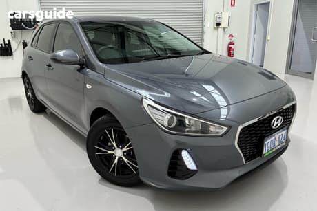 Grey 2017 Hyundai I30 Hatchback Go