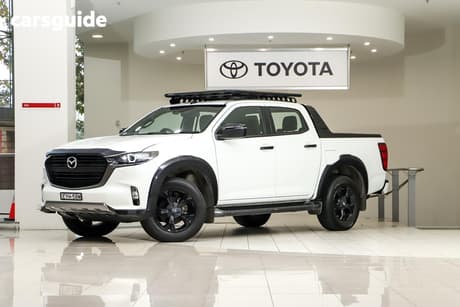 White 2022 Mazda BT-50 Dual Cab Pick-up Sp (4X4)