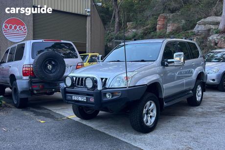 Silver 2003 Toyota Landcruiser Wagon Gxl (4X4)