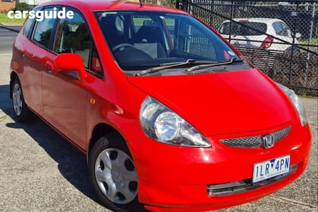Red 2004 Honda Jazz Hatchback Vti