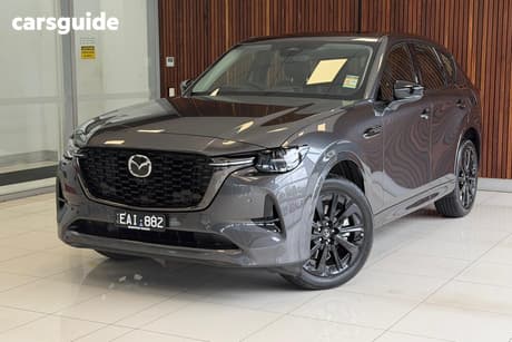 Grey 2026 Mazda CX-60 Wagon G40E Gt Hybrid