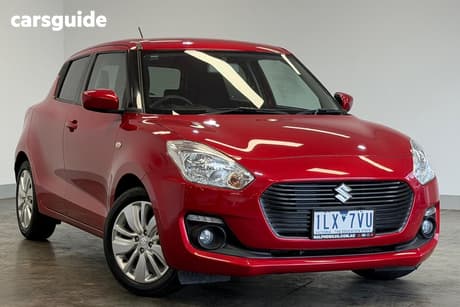 Red 2018 Suzuki Swift Hatchback Gl Navigator