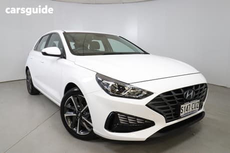 White 2023 Hyundai I30 Hatchback Active