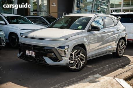 Grey 2026 Hyundai Kona Wagon Elite N Line