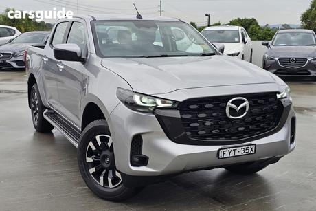 Silver 2025 Mazda BT-50 Dual Cab Pick-up Xtr (4X4)