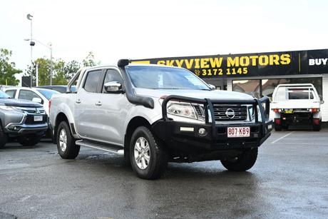 Silver 2015 Nissan Navara Dual Cab Utility St (4X4)