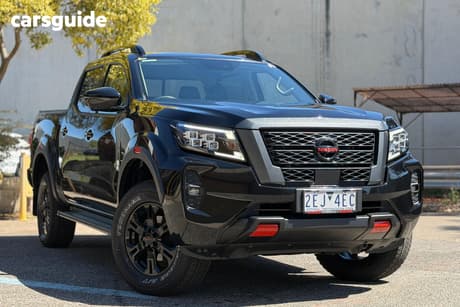 Black 2021 Nissan Navara Dual Cab Pick-up Pro-4X (4X4)