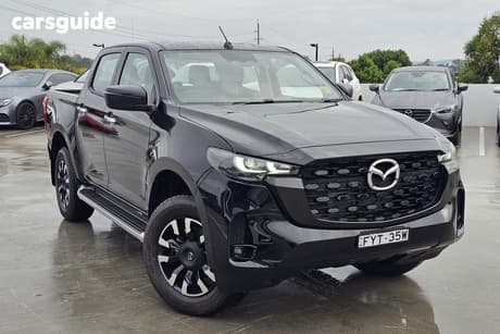 Black 2025 Mazda BT-50 Dual Cab Pick-up Xtr (4X4)