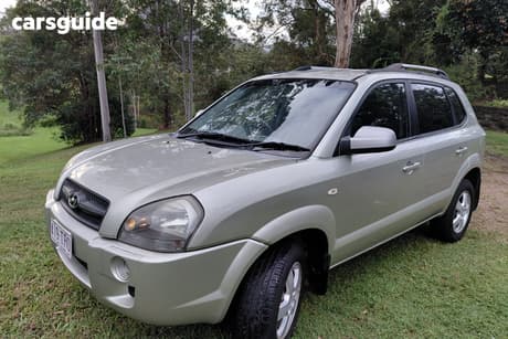 Silver 2008 Hyundai Tucson Wagon City Sx