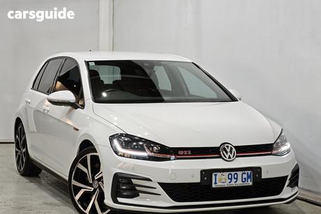 White 2019 Volkswagen Golf Hatchback Gti