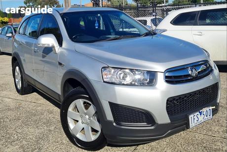 Silver 2015 Holden Captiva Wagon 7 Ls Active (Fwd)
