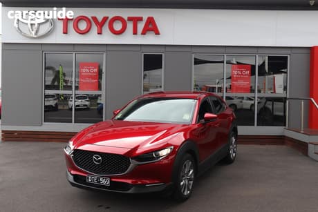 Red 2025 Mazda CX-30 Wagon G20 Evolve (Fwd)