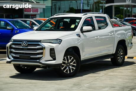 White 2026 LDV T60 Double Cab Utility Max Pro (4X4)