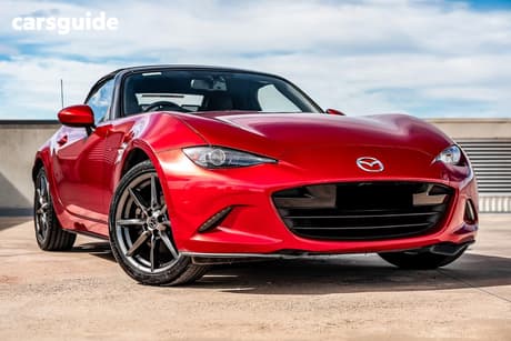 Red 2017 Mazda MX-5 Convertible Roadster Gt