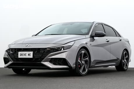Grey 2022 Hyundai I30 Sedan N Line Premium
