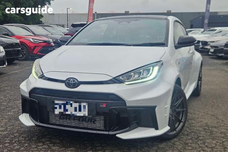 White 2025 Toyota GR Yaris Hatchback Gts
