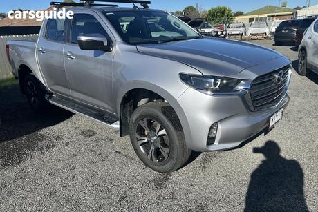 Silver 2020 Mazda BT-50 Dual Cab Pick-up Xtr (4X4)