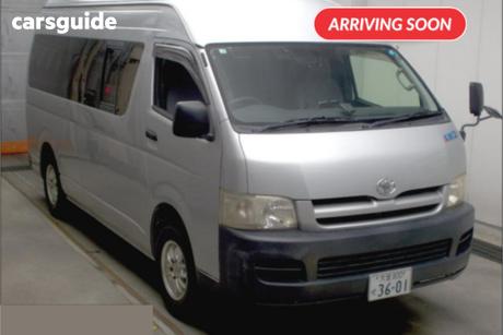 Silver 2005 Toyota HiAce Commercial DX 4WD