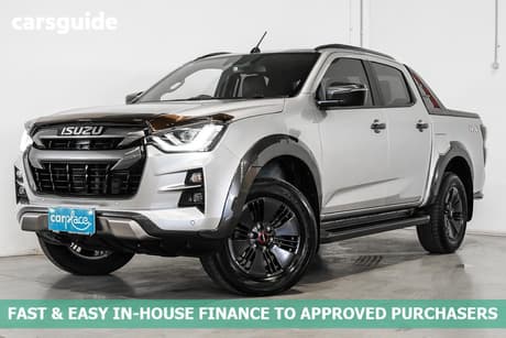 Silver 2022 Isuzu D-MAX Crew Cab Utility X-Terrain (4X4)
