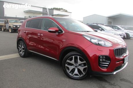 Red 2016 Kia Sportage Wagon Platinum (Awd)