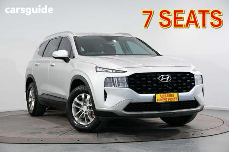 Silver 2022 Hyundai Santa FE Wagon Crdi (Awd)