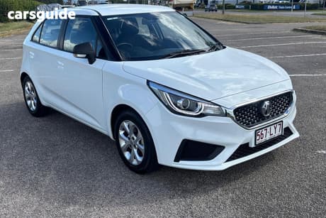 White 2024 MG MG3 Hatchback Core