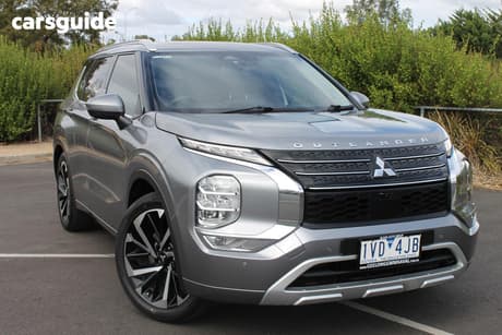 Grey 2021 Mitsubishi Outlander Wagon Exceed 7 Seat (Awd)