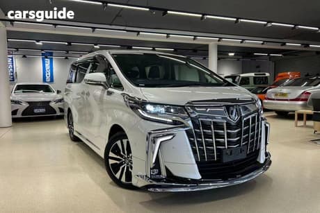 White 2020 Toyota Alphard Commercial 3.5 SC (ZX001474)