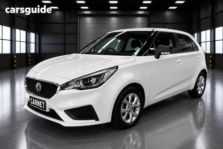 White 2023 MG MG3 Hatchback Core (With Navigation)