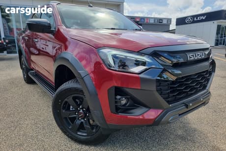 Grey 2026 Isuzu D-MAX Crew Cab Utility X-Terrain (4X4)
