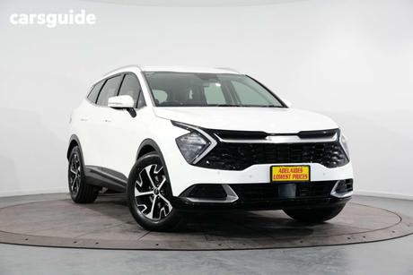 White 2022 Kia Sportage Wagon Sx (Awd)