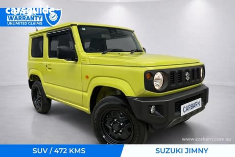 Yellow 2024 Suzuki Jimny SUV XL 4WD