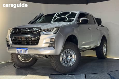 Silver 2022 Isuzu D-MAX Crew Cab Utility Ls-U+ (4X4)