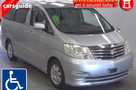Silver 2007 Toyota Alphard Commercial OTHERS
