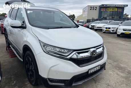 White 2019 Honda CR-V Wagon Vti-Lx (Awd)