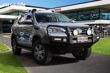 Silver 2017 Toyota Fortuner Wagon Gxl