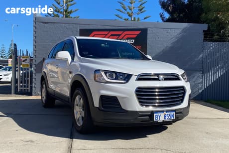 White 2016 Holden Captiva SUV 5 LS (FWD) CG MY17