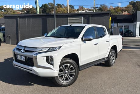 White 2023 Mitsubishi Triton Double Cab Pick Up Gls (4X4)