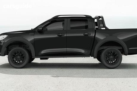 Black 2025 GWM Cannon Dual Cab Utility Vanta (4X4)