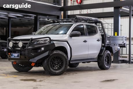 Silver 2020 Mitsubishi Triton Double Cab Pick Up Glx+ (4X4)